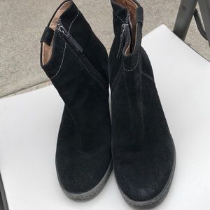Baila leather / leather booties